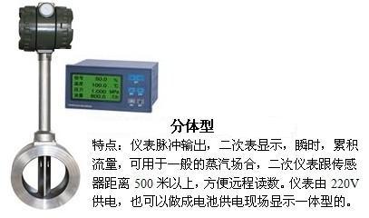 dn800渦街流量計(jì)分體型產(chǎn)品特點(diǎn)圖